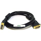 Buy 10ft Premium Gold Series DVI M M Dual Link Cable by PTC