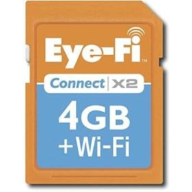 Eye-fi 4gb Connect X2 Sdhc Memory Card Class 6 Speed Automatically Transfer Photos Videos