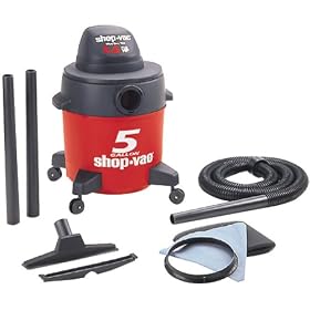 Shop-Vac 301-01-00  5-Gallon 1.5 HP Wet/Dry Vacuum