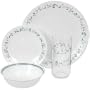 Corelle Livingware Country Cottage 16-Piece Dinnerware Set, Service for 4