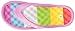 Dry77 Women's Colorful Step Flip Flop Sandal