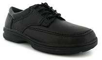 Dr Keller "Brian2" Mens Leather Lace Up Comfort Shoes - Black