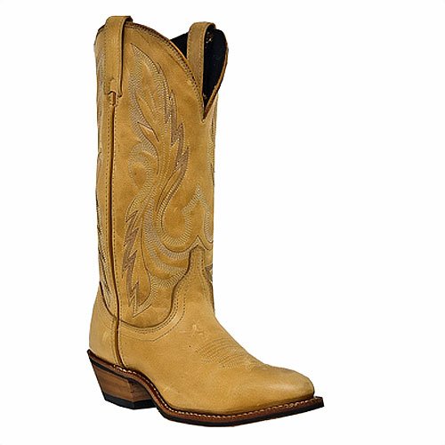 Women's Laredo all Over Camel Aged Saddle Cowboy Boots 51073