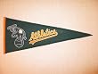Oakland Athletics - MLB Baseball Traditions (Pennants)