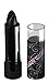 Lipstick By Bloody Mary - Professional Hollywood Makeup Quality -Creamy & Long Lasting â€“ Fashionable Eccentric Gothic Style - Ideal For Halloween - Unique Color & Rich Pigment (Black Blood)