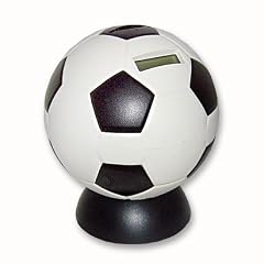 Spardose Fu�ball mit digitalem Z�hlwerk und LCD Anzeige Digitale
