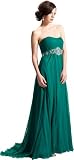 Strapless Chiffon Goddess Gown Prom Dress Formal Junior Plus Size