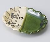 織部梅フリル銘々皿　5個組 【美濃焼　和皿】