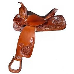 15" 16" Tex Tan Virginian Trail Saddle