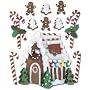 Jolees  Boutique Themed Ornate Stickers, Gingerbread House