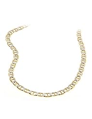 26" Mariner Italian Chain Two-Toned 14K Gold over .925 Sterling Silver / 4 mm