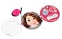 Barbie Fashion Fever Compact Styling Face - Brunette with Highlights