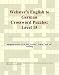 Book Webster's English to German Crossword Puzzles: Level 15