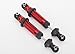 Traxxas 8260R Assembled Red-Anodized Aluminum GTS Shocks