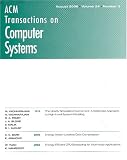 Acm Transactions on Computer Systems