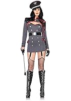Leg Avenue Women's 4 Piece General Punishment Military Costume