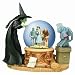 Wizard of Oz Witch Peering at Foursome Waterglobe Musical