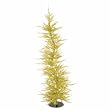 Whimsical Gold Laser Tinsel Artificial Christmas Tree 5'