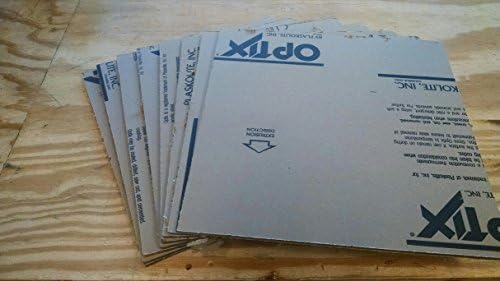 Acrylic Sheet, Domestic, Paper Mask, Plexiglass Plastic, Clear, 12x12x1/4" nominal (Pack of 12)---- Free 92 page PDF Ebook on Acrylic Fabrication