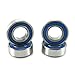 6x12x4mm Precision Ball Bearings ABEC 3 Rubber Seals (4) MR126-2RS-BU