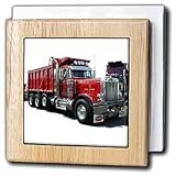 Dump Truck - 6 Inch Tile Napkin Holder