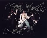 Kiss Rare Live Autographed Signed by 3 8x10 Photo COA