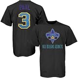 adidas New Orleans Hornets #3 Chris Paul Youth Black Player T-shirt