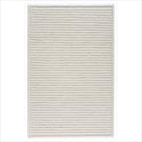 IMAGE OF Simply Home Solids Linen Braided Rug Size: 8' x 10'