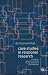 Case Studies in Relational Research: Qualitative Research Methods in Counselling and Psychotherapy