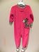 Carter's Hoilday Red Cozy Fleece Flame Resistant Dream Sleepwear Size 24m