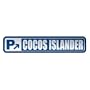 " PARKING COCOS ISLANDER " STREET SIGN COCOS ISLANDS