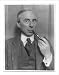 Historic Print (M): [Bertrand Russell, bust, facing right, smoking pipe]