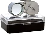 SE - Loupe - Doublet, Chrome Plated, Round Body, 30x, 21mm - MJ361830C