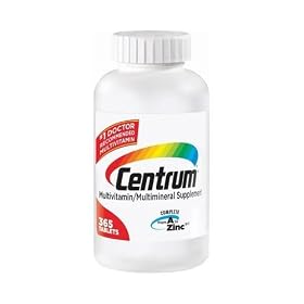 Centrum Multivitamin Tablets, 365-Count Bottle