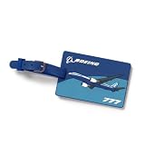 777 Jetliner 3D Luggage Tag
