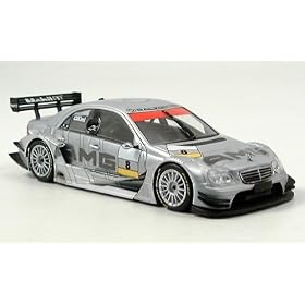 Mercedes C-Class DTM, No.8, AMG, test 05.11. Hockenheim, 2004, Model Car, Ready-made, Minichamps 1:43