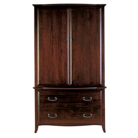 Modus Furniture Santa Barbara Armoire, Sable