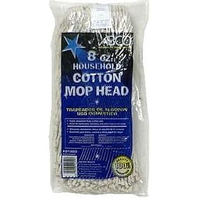 6 each: Syr Cut End Mop Head (2QCN-XS-WB W) by 
