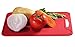 Unicook Flexible Silicone Cutting Board-Red,Non Slip, Sturdy,Food Grade,Non-toxic!
