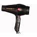 Pibbs Twinturbo 3200 1900 watt Compact Lightweight Hair Dryer, Black