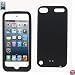 Reiko Compact and Durable Silicone Case for iPod touch 5G (Black)