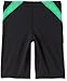 TYR Men's Alliance Durafast Splice Jammer Swim Suit (Black/Green, 32)