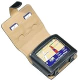 Tomtom ONE Europe Custom Black Leather Case for Walking