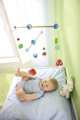 Imagen 2 de Haba 2449 - Móvil para bebé, diseño de amuletos de la suerte