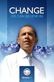 Barack Obama (Change, Blue) Art Poster Print - 27