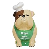 Westland Giftware Kookie Jars Bulldog Cookie Jar, 11-1/2-Inch