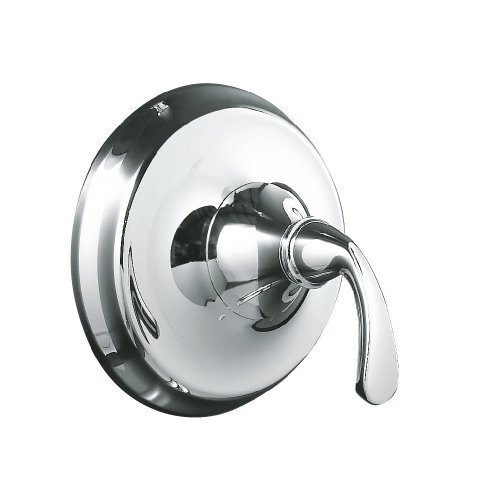 KOHLER K-T10277-4-CP Forte Rite-Temp Pressure-Balancing Valve Trim, Polished Chrome