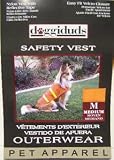Vo-Toys Safety Vest Medium For Dogs Orange