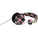 WESC - Checked Bongo Premium Headphones - Lingonberry