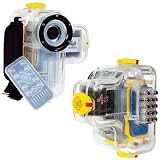 Bonica Snapper Dive DV, 5.0MP 3x Optical Zoom, Digital Still/Media Camcorder with Snapper Skin & Underwater Housing, Waterproof to 180'
